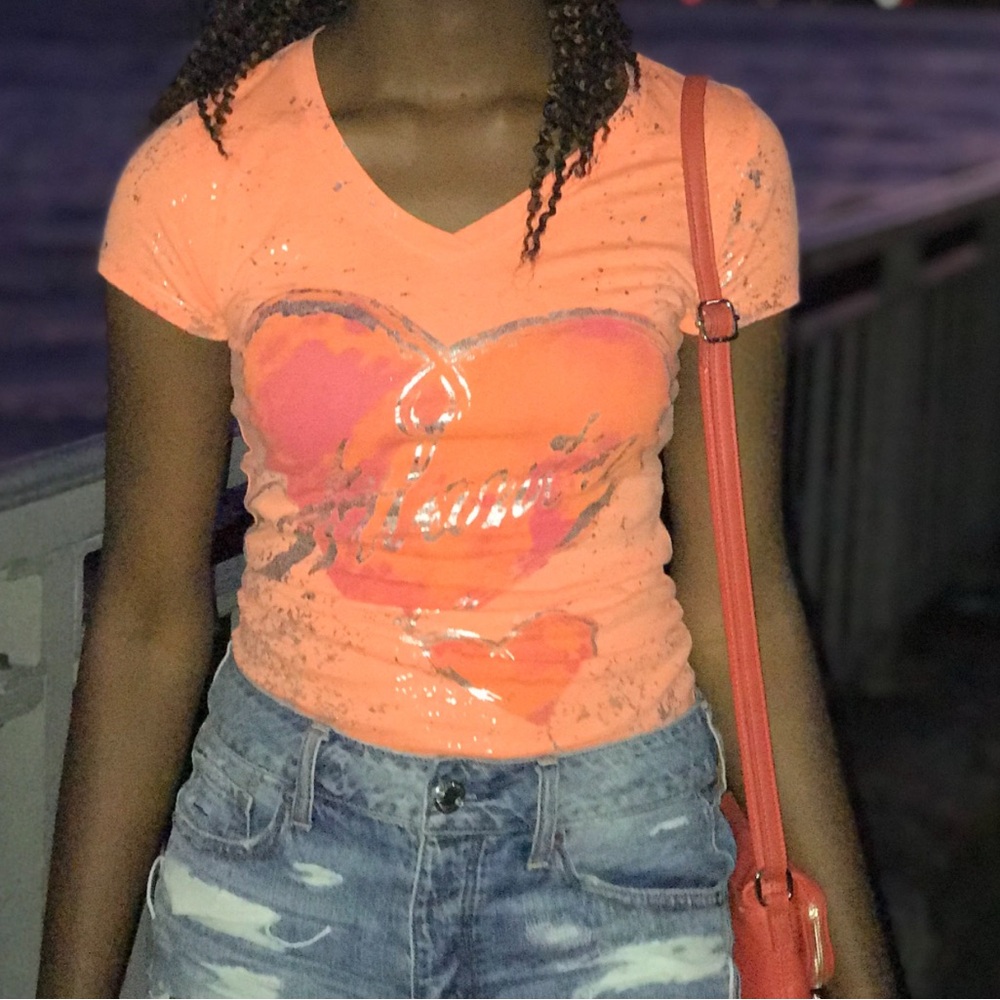 American Eagle Outfitters Blue Distressed Tom Girl Jean Shorts